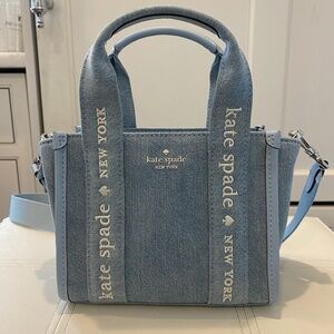 Kate Spade Outlet - Kip Denim Mini Tote